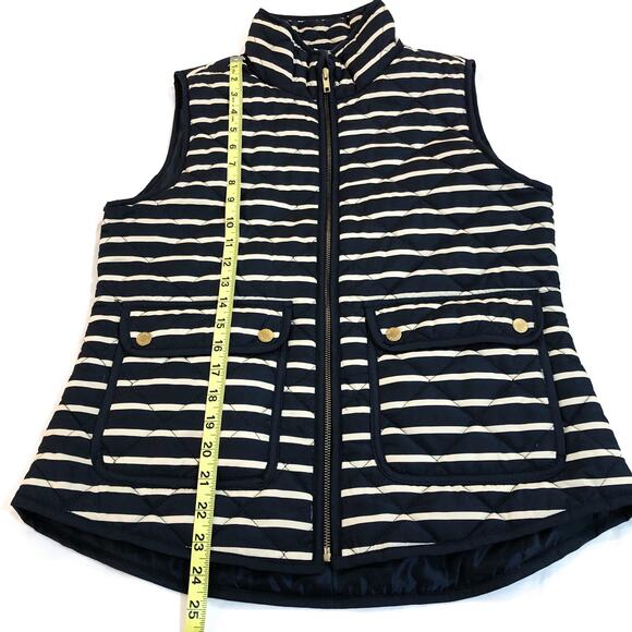 Kenar Striped Quilted Vest - Picture 5 of 9